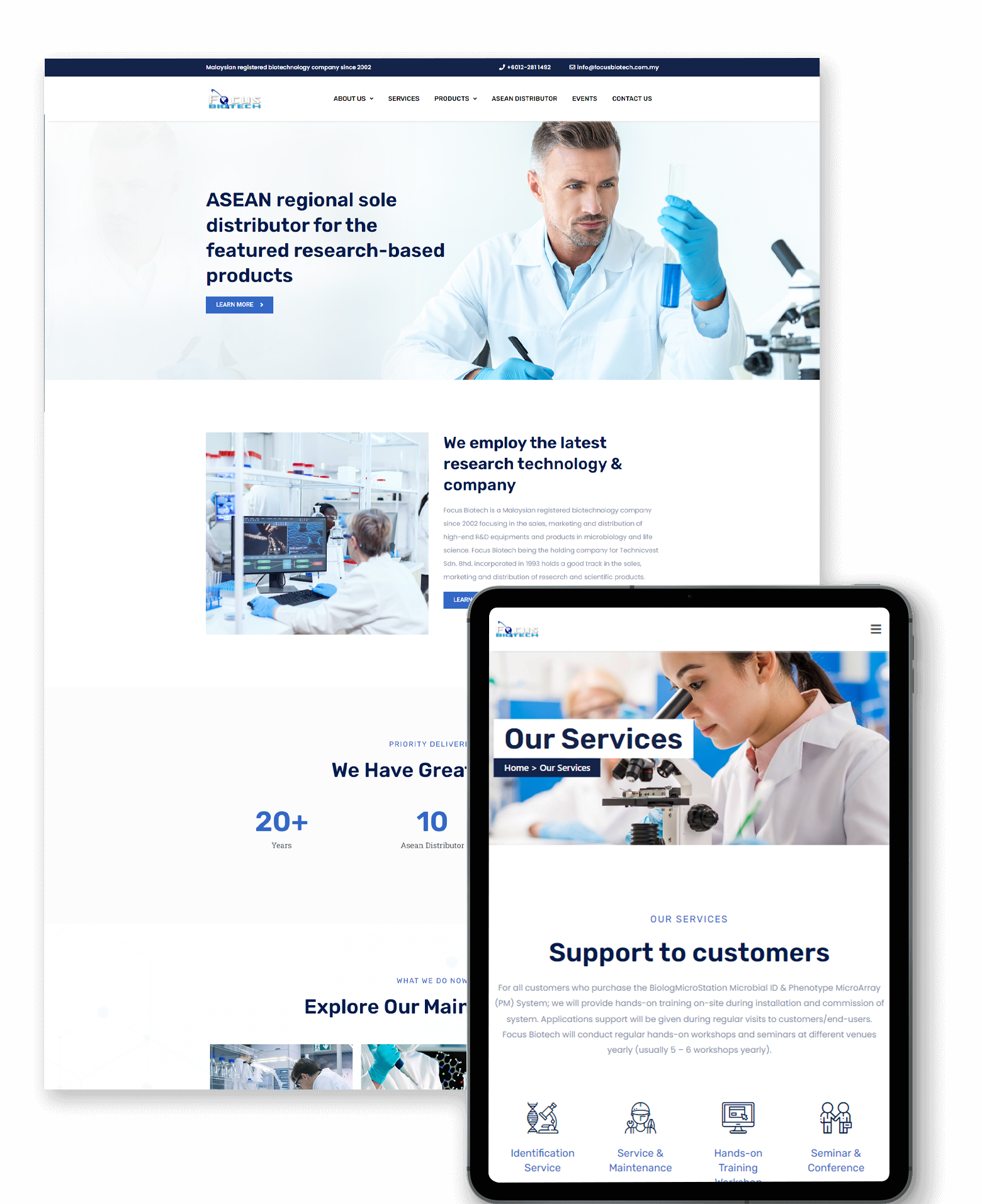Focus web mockup- Web Design Malaysia - Dita Studio - Digital Marketing Agency Malaysia