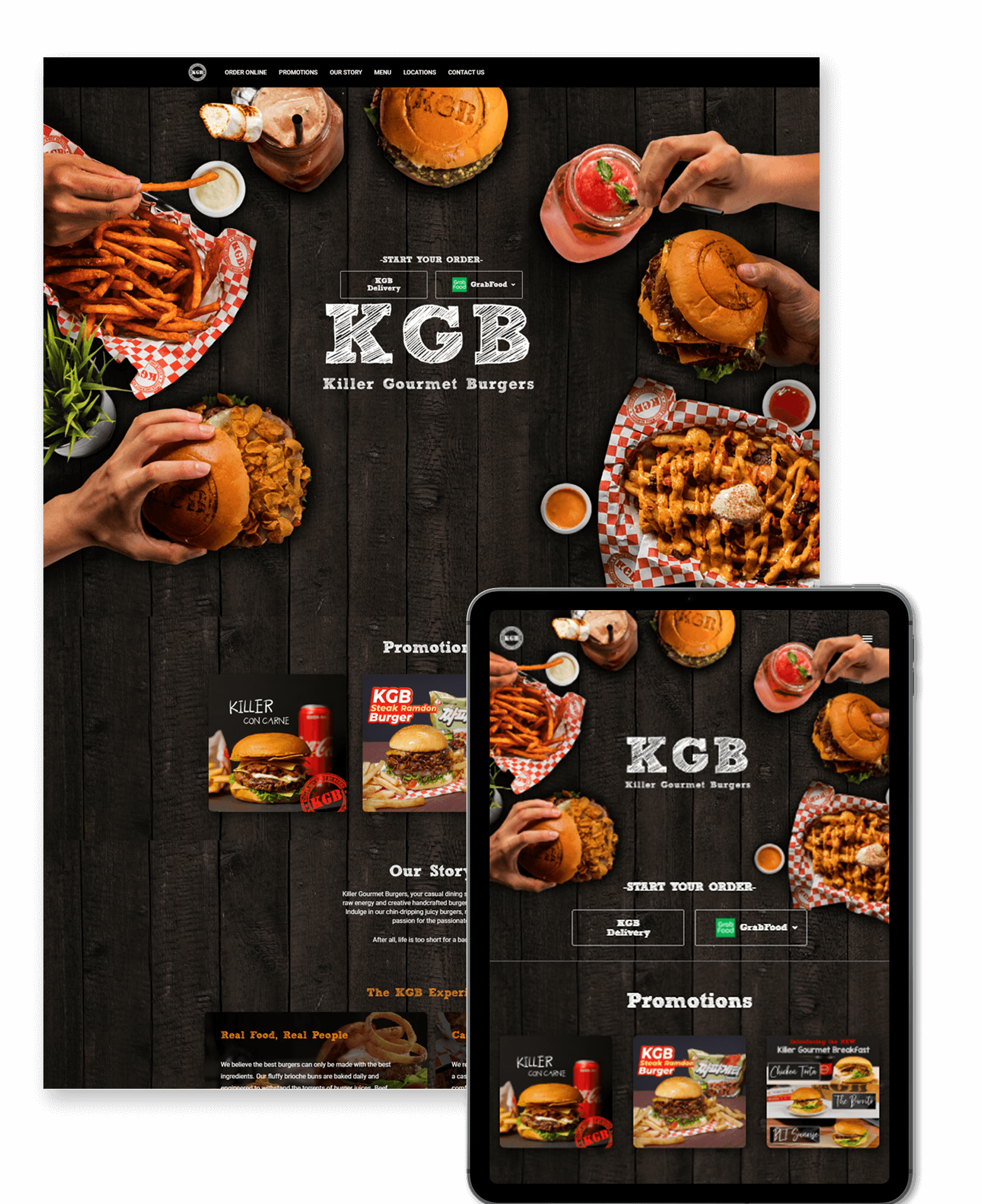 kgb web mockup - Web Design Malaysia - Dita Studio - Digital Marketing Agency Malaysia