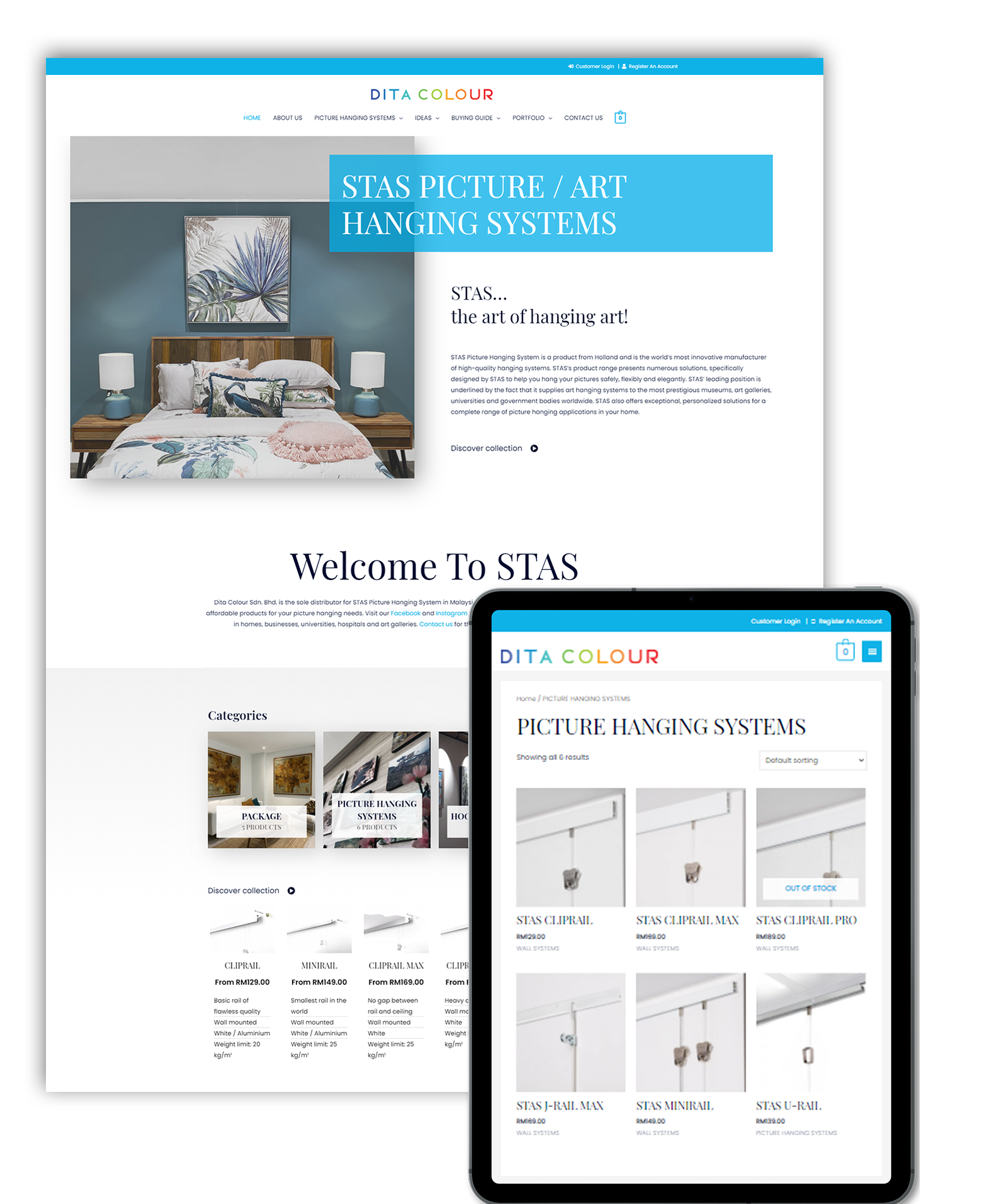 dita colour web design malaysia - Dita Studio - Digital Marketing Agency Malaysia