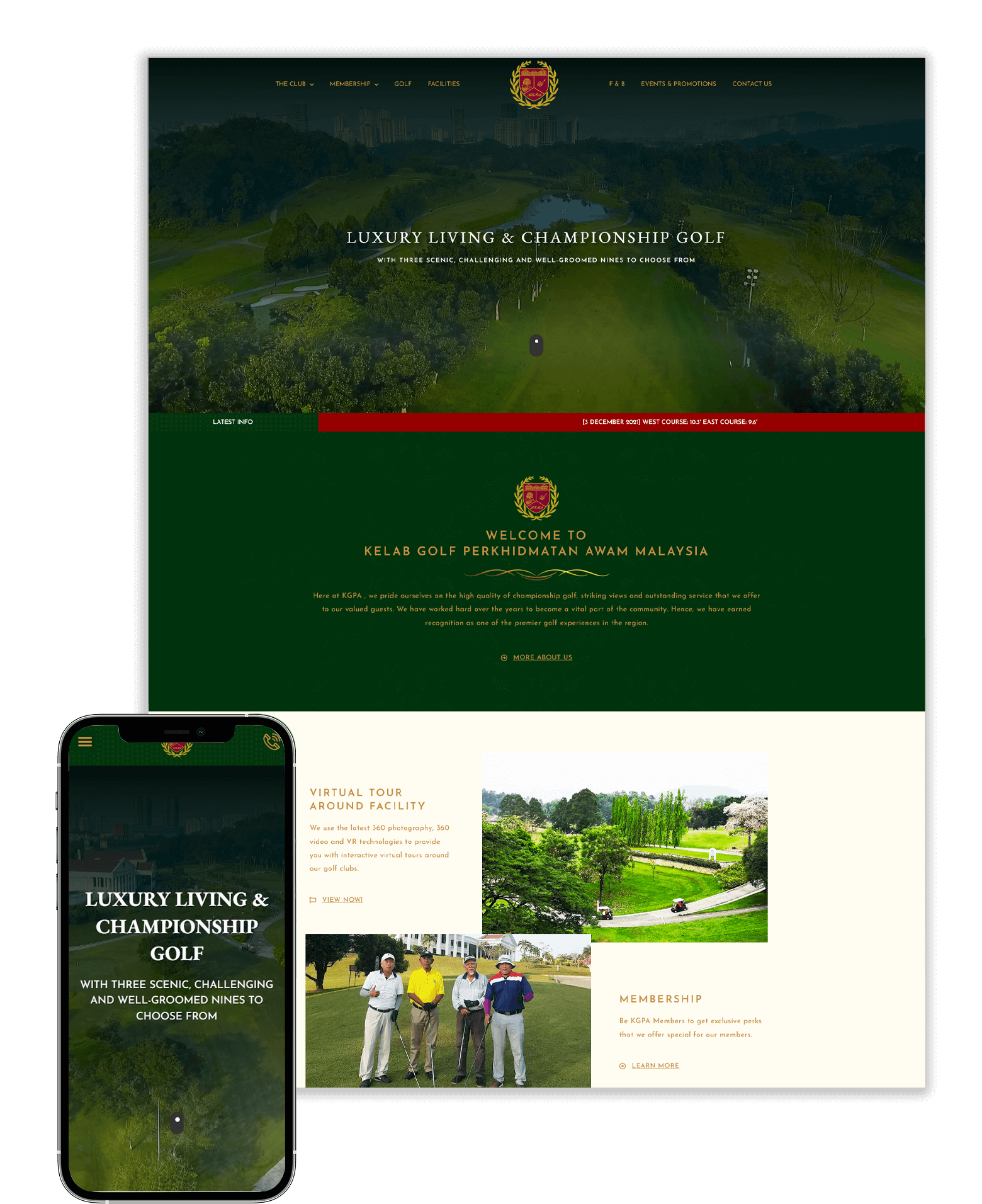 kgpa web design mockup - Dita Studio - Digital Marketing Agency Malaysia