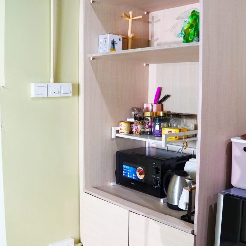 Green Screen Studio Pantry