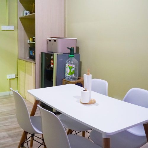 Green Screen Studio Pantry