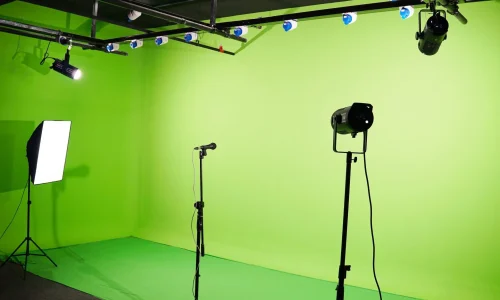 Green Screen Studio Room