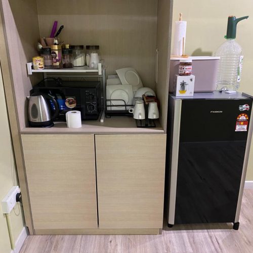 Green Screen Studio Pantry